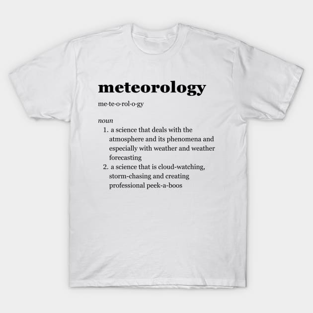 Meteorology T-Shirt by imperfectdesin